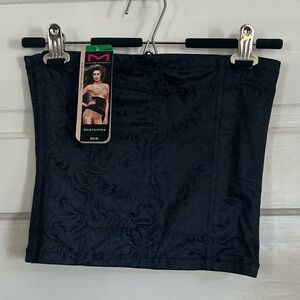 Flexees Black Floral Jacquard Tummy/Waist Shapewear